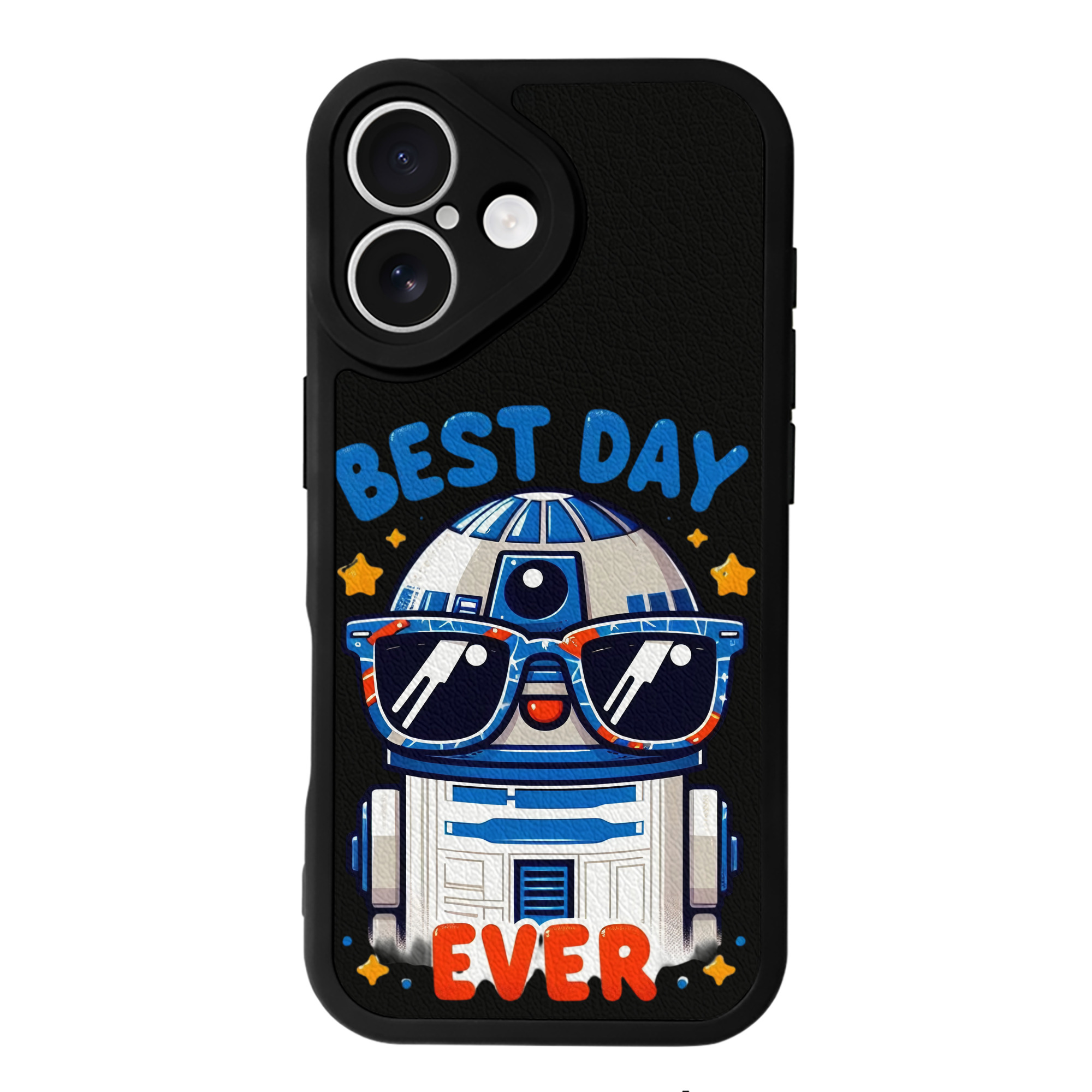 （画像用） スター・ウォーズ Star Wars 【iPhone 16シリーズ対応】シリコンスマホケース（レザー調） 材質：シリコン
